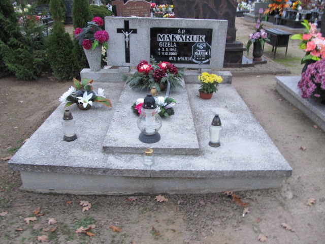 Grób GIZELA MAKARUK