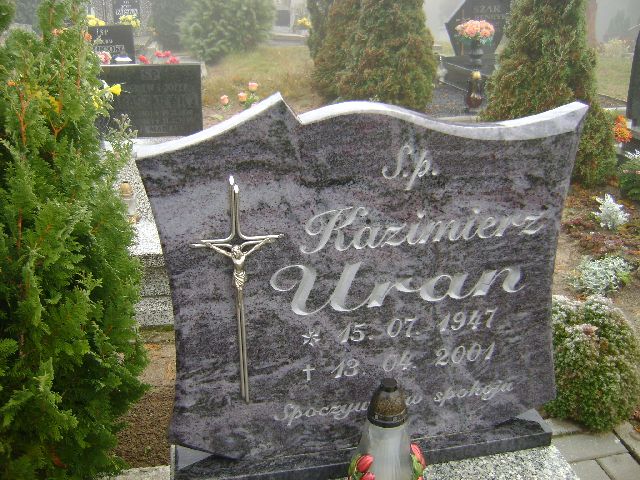 Kazimierz URAN 1947 Szydłowo - Grobonet - Wyszukiwarka osób pochowanych