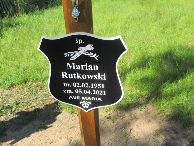 Marian Rutkowski 1951 Szydłowo - Grobonet - Wyszukiwarka osób pochowanych