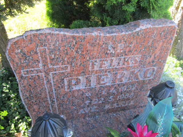 Feliks PIERKO 1932 Szydłowo - Grobonet - Wyszukiwarka osób pochowanych