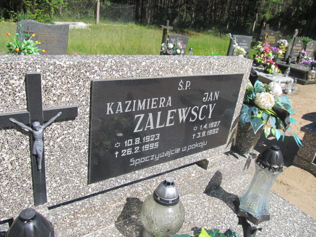 Jan ZALEWSKI 1927 Szydłowo - Grobonet - Wyszukiwarka osób pochowanych