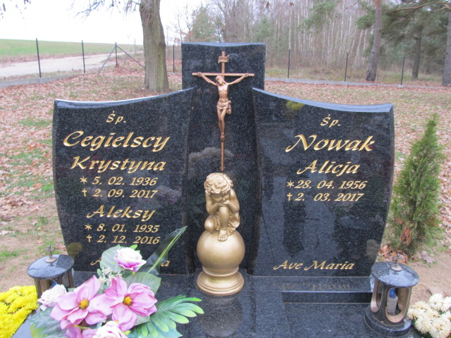 Aleksy CEGIELSKI 1935 Szydłowo - Grobonet - Wyszukiwarka osób pochowanych