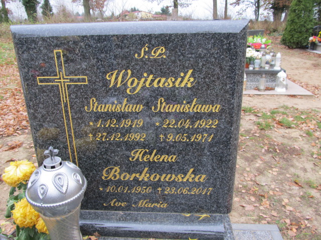 Helena BORKOWSKA 1950 Szydłowo - Grobonet - Wyszukiwarka osób pochowanych