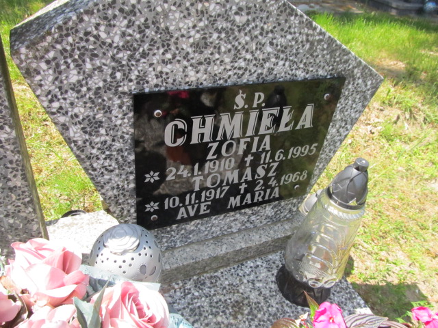 Tomasz CHMIEŁA 1917 Szydłowo - Grobonet - Wyszukiwarka osób pochowanych