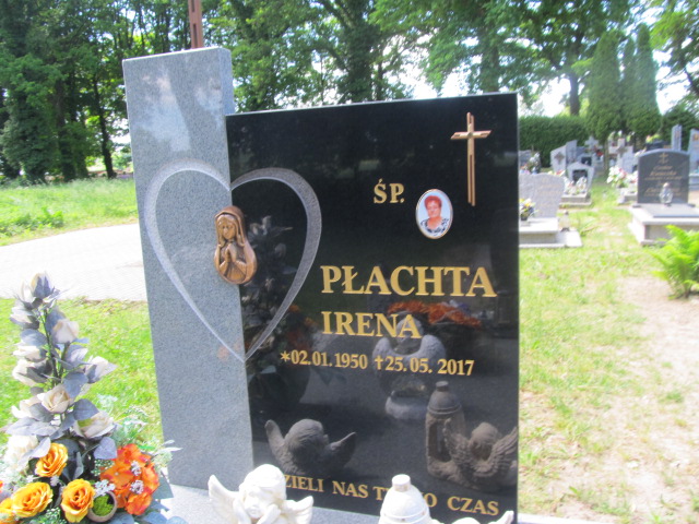 Irena PŁACHTA 1950 Szydłowo - Grobonet - Wyszukiwarka osób pochowanych