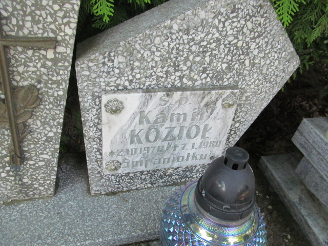 Kamil KOZIOŁ 1978 Szydłowo - Grobonet - Wyszukiwarka osób pochowanych