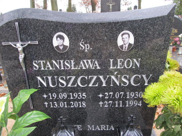 Stanisława NUSZCZYŃSKA 1935 Szydłowo - Grobonet - Wyszukiwarka osób pochowanych