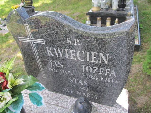 Stanisław KWIECIEŃ 1957 Szydłowo - Grobonet - Wyszukiwarka osób pochowanych